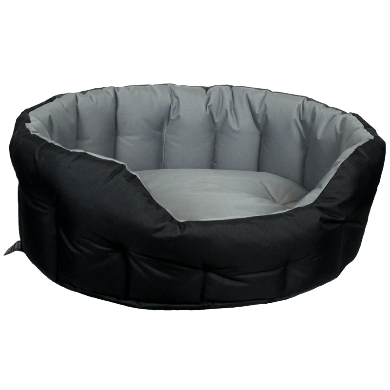 Country Heavy Duty Waterproof Oval Drop Front Dog Beds by Pets and Leisure