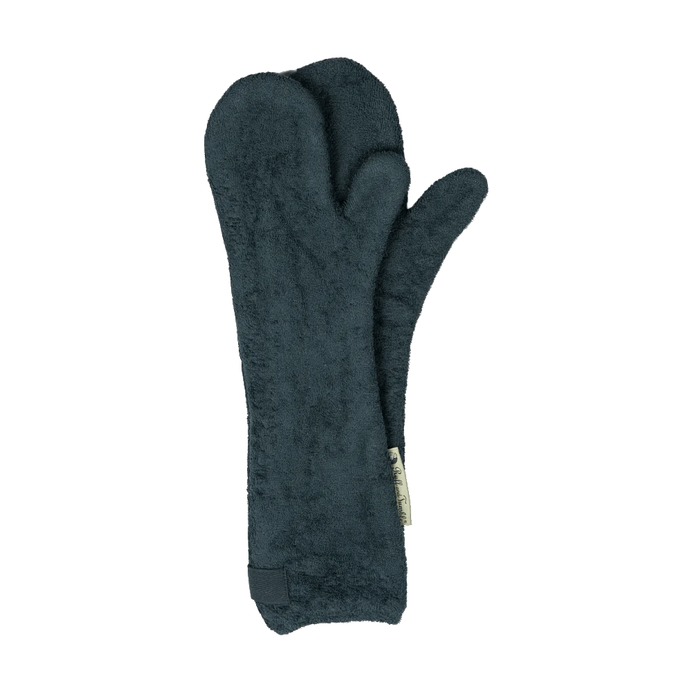 Load image into Gallery viewer, Ruff and Tumble Dog Drying Gloves in Forest Green
