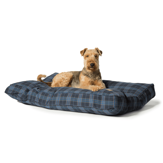 Load image into Gallery viewer, Lumberjack Navy and Grey Box Duvet Spare Cover by Danish Design
