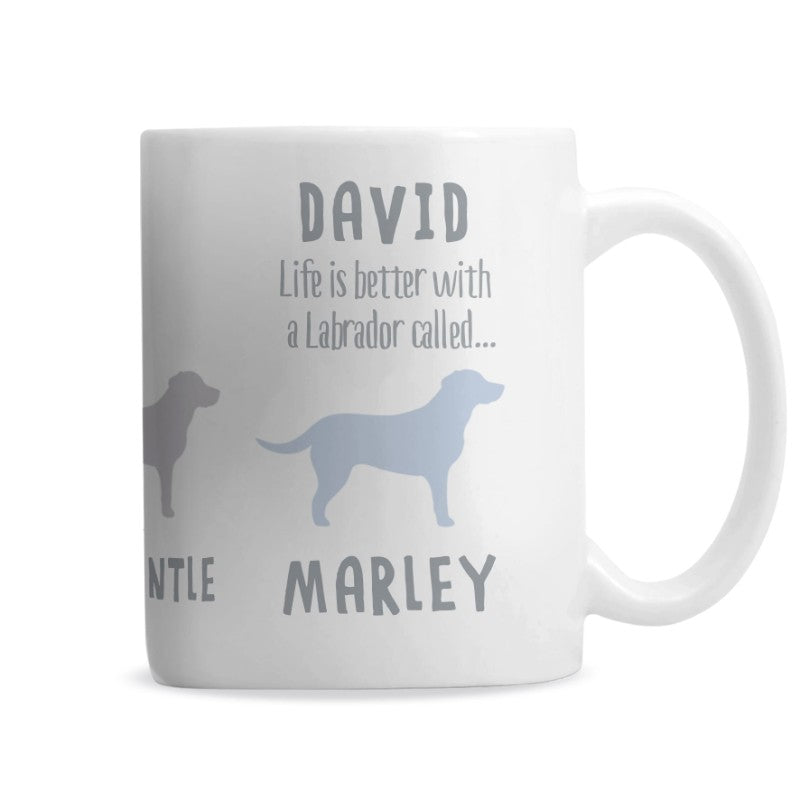 Load image into Gallery viewer, Labrador Personalised Dog Mug
