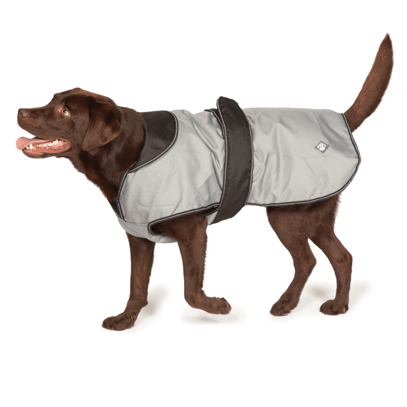 The Ultimate 2 in 1 Waterproof Dog Coat in Grey