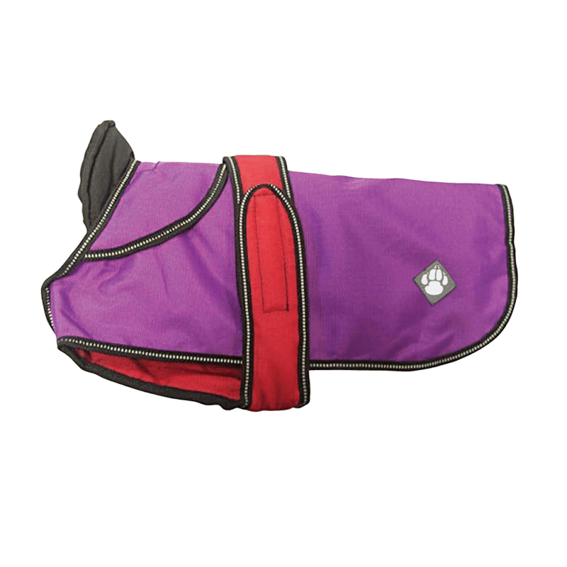 The Ultimate 2 in 1 Waterproof Dog Coat in Purple
