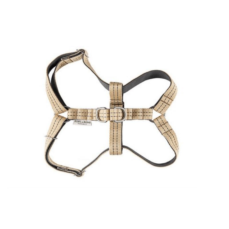 Bowl and Bone Active Beige Dog Harness