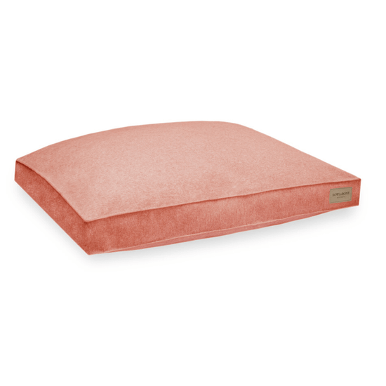 Bowl and Bone Loft Dog Cushion Bed Coral